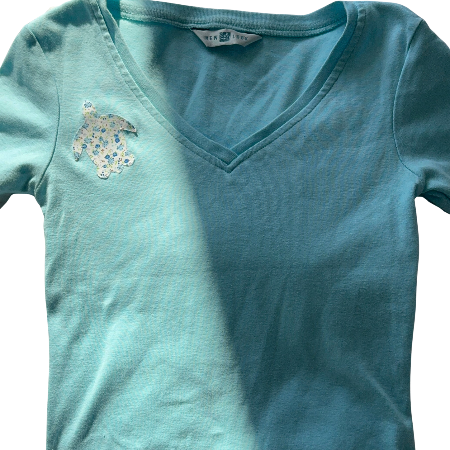 Teal Turtle Tee