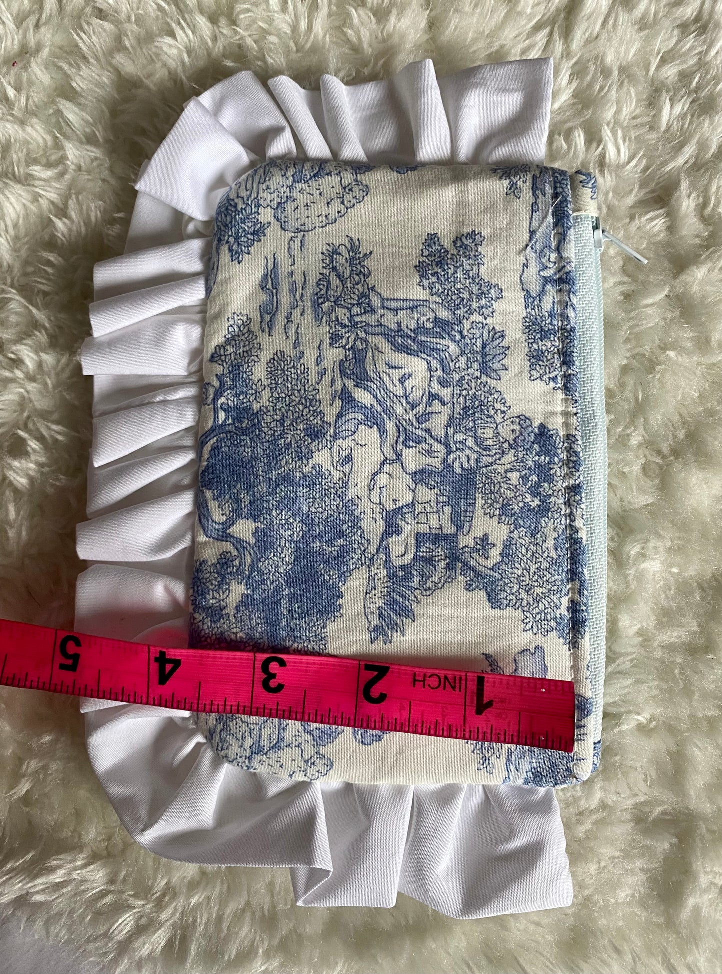 Coin Purse- Toile de Jouy