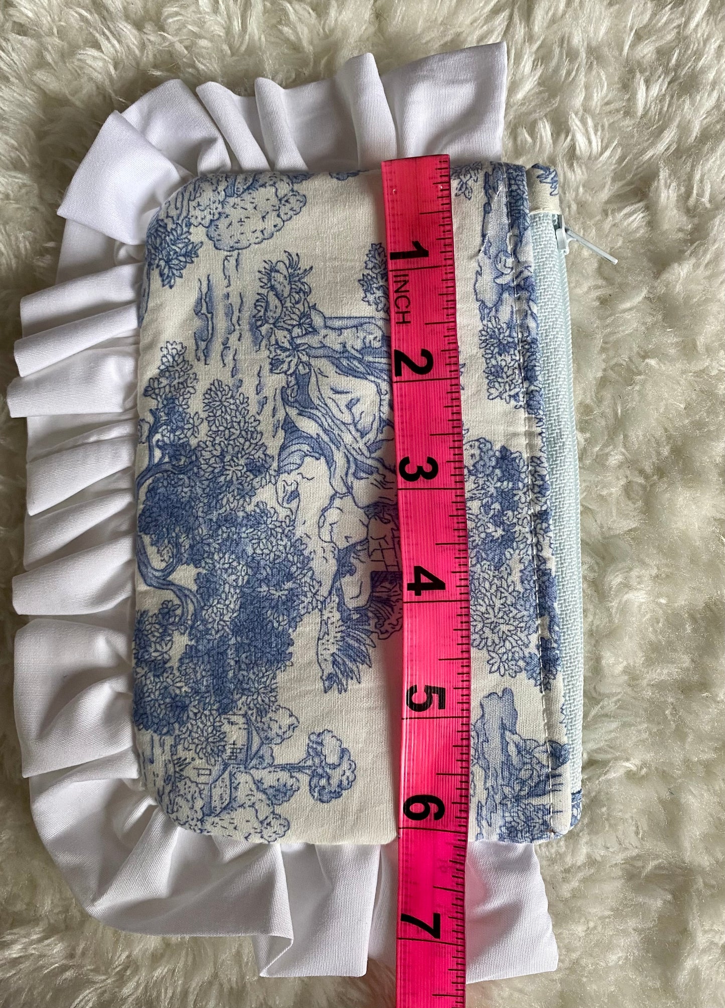 Coin Purse- Toile de Jouy