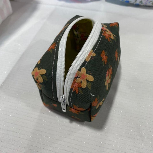 Mini Box Pouch- Ivy floral