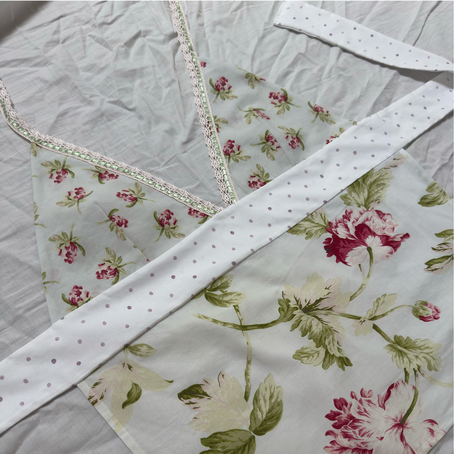 Halterneck Tie Up Top - Regal Flowers