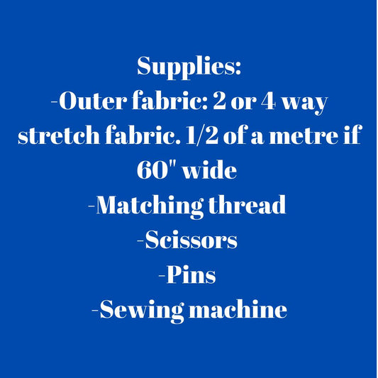 Boat Neck Tank Top Sewing Pattern- Size XS-L