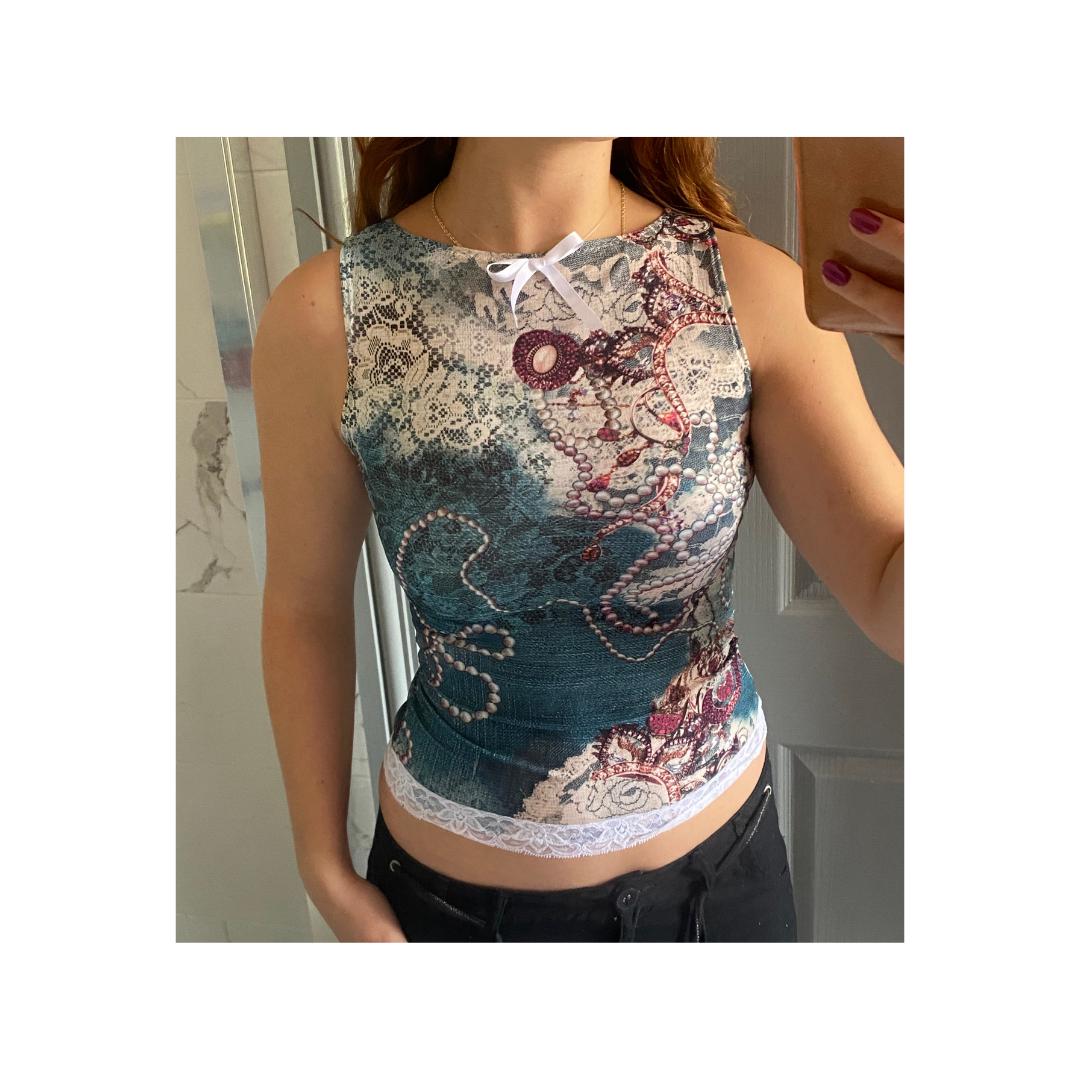 Boat Neck Tank Top Sewing Pattern- Size XS-L