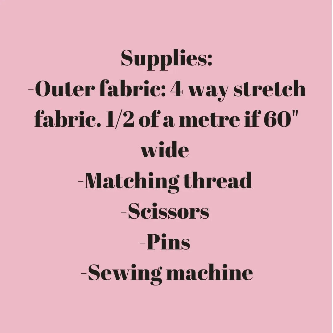 One Shoulder Top Sewing Pattern- Size XS-L- PDF Download - A4 and US Letter
